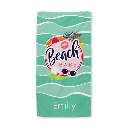 Zeige Details für Personalize a towel at FESPA