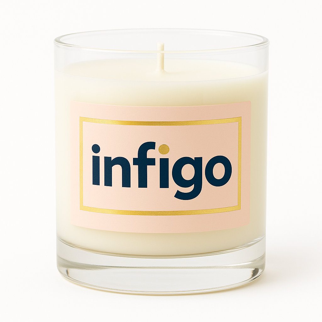 Zeige Details für Candle Label -  Upload Artwork