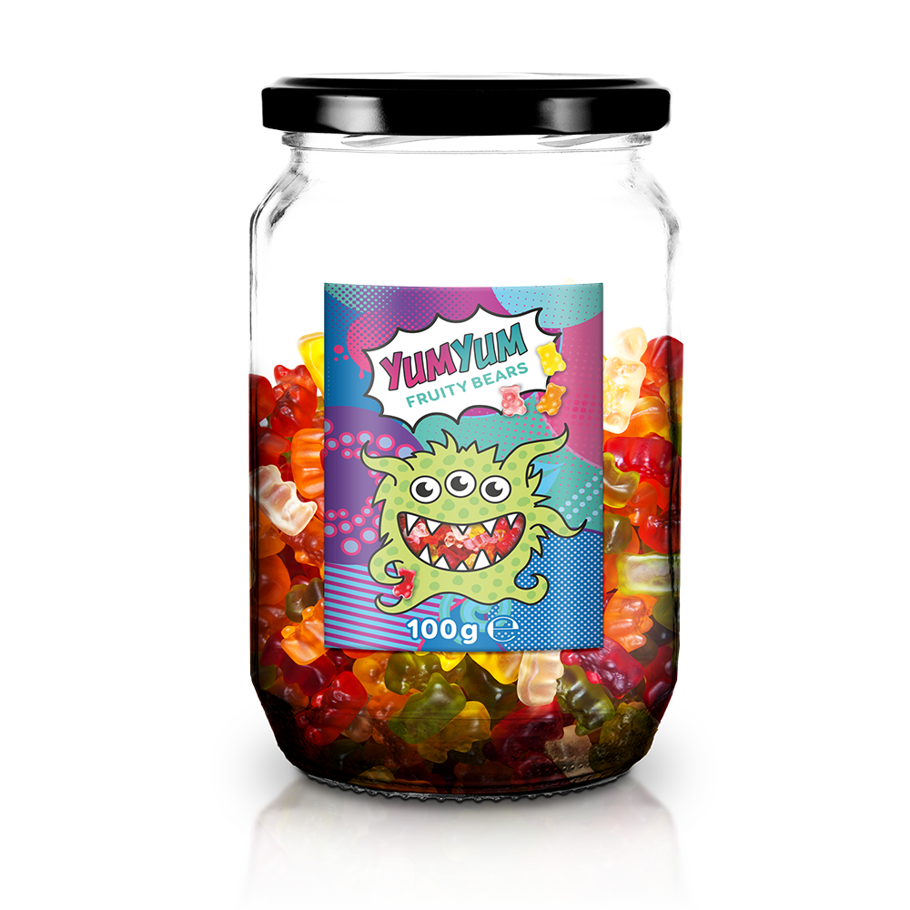 Show details for  Hybrid Label Gummy Bears 