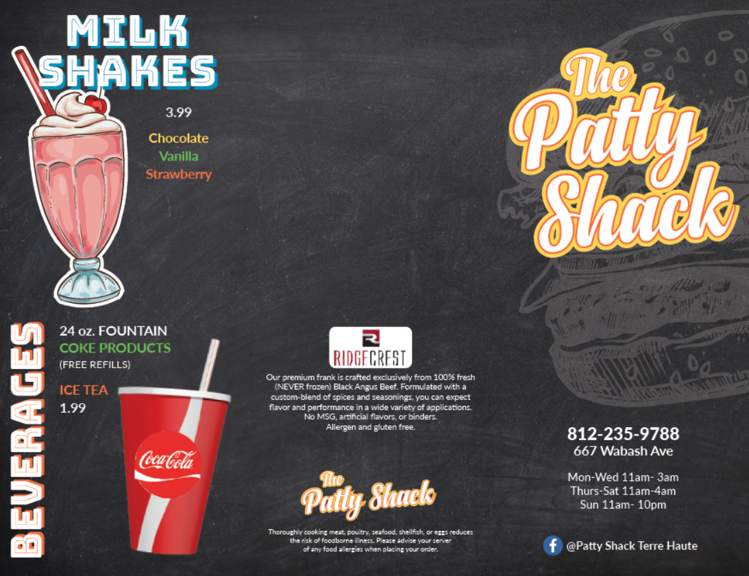 Zeige Details für Menuetta Menu example 