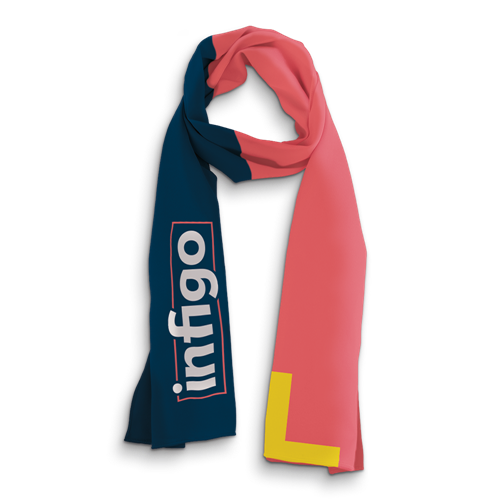 Zeige Details für Digitally Printed Scarf 